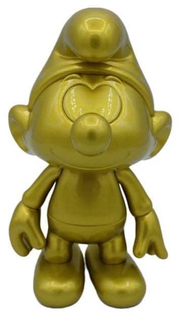 Los Pitufos Figura de Vinilo Pitufo Oro 19 cm
