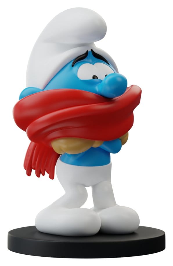 Los Pitufos Estatua Pitufo Friolero 12 cm