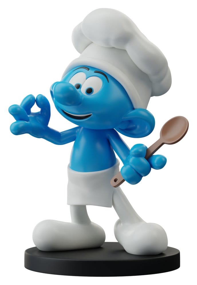 Los Pitufos Estatua Pitufo Cocinero 12 cm