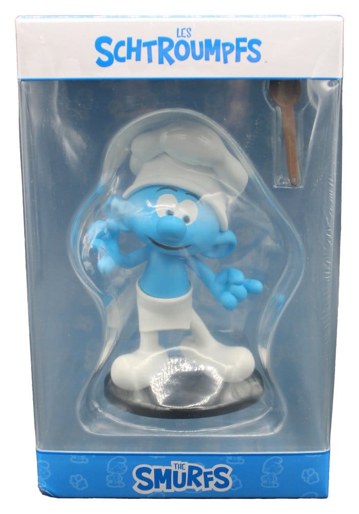 Los Pitufos Estatua Pitufo Cocinero 12 cm