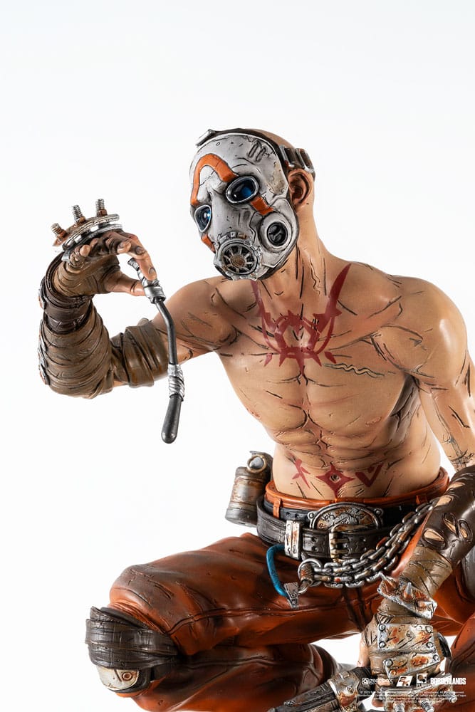 Borderlands 3 Estatua 1/6 Psycho & Claptrap Diorama 40 cm - Z POP Toys