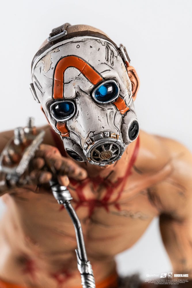 Borderlands 3 Estatua 1/6 Psycho & Claptrap Diorama 40 cm - Z POP Toys