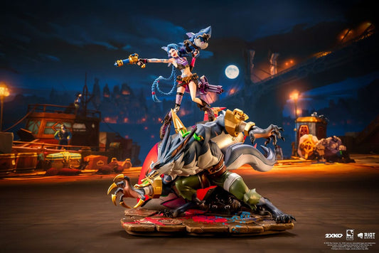 League of Legends Estatua 1/10 2XKO Jinx & Warwick Diorama 37 cm - Z POP Toys