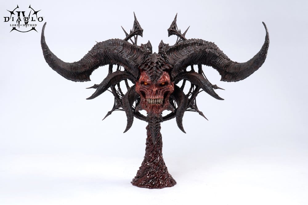 Diablo IV Réplica 1/2 Scale Art Mask Mephisto 43 cm