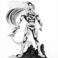 El hombre de acero PX Estatua PVC 1/8 SDCC 2024 Superman Black & White Version 36 cm