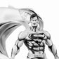 El hombre de acero PX Estatua PVC 1/8 SDCC 2024 Superman Black & White Version 36 cm