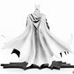Batman PX Estatua PVC 1/8 SDCC 2024 Batman Black & White Version 27 cm