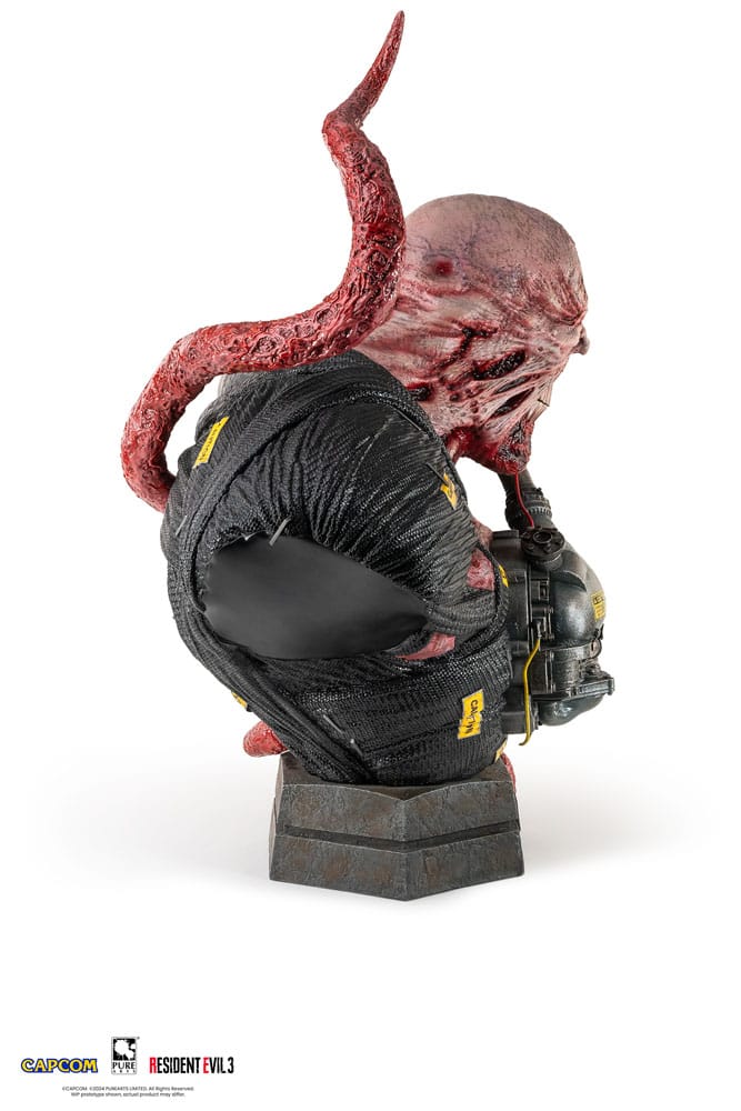 Resident Evil 3 Remake Busto 1/1 tamaño real Nemesis 92 cm - Z POP Toys