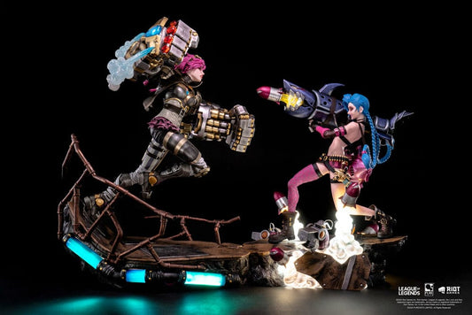League of Legends Pack de 2 Estatuas 1/6 Vi & Jinx - Z POP Toys