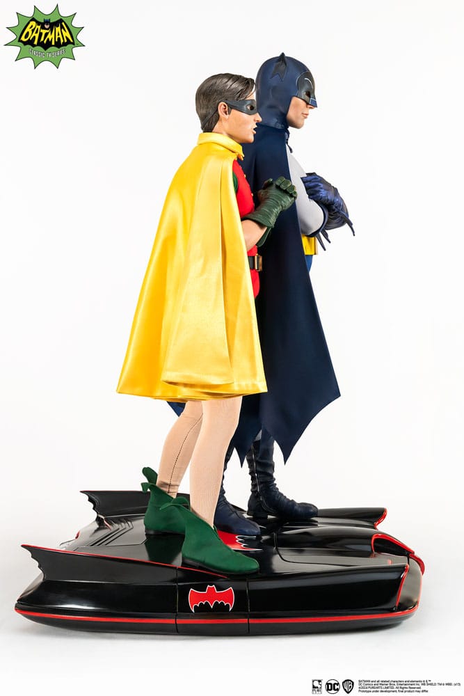 DC Comics Estatua 1/4 Diorama Batman & Robin 1966 52 cm - Z POP Toys