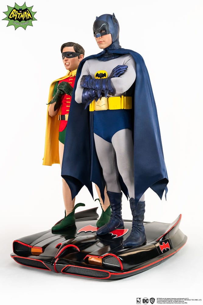 DC Comics Estatua 1/4 Diorama Batman & Robin 1966 52 cm - Z POP Toys