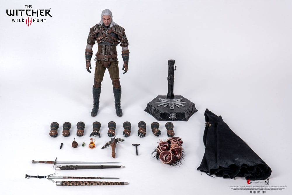The Witcher 3: Wild Hunt Figura 1/6 Geralt of Rivia 30 cm - Z POP Toys