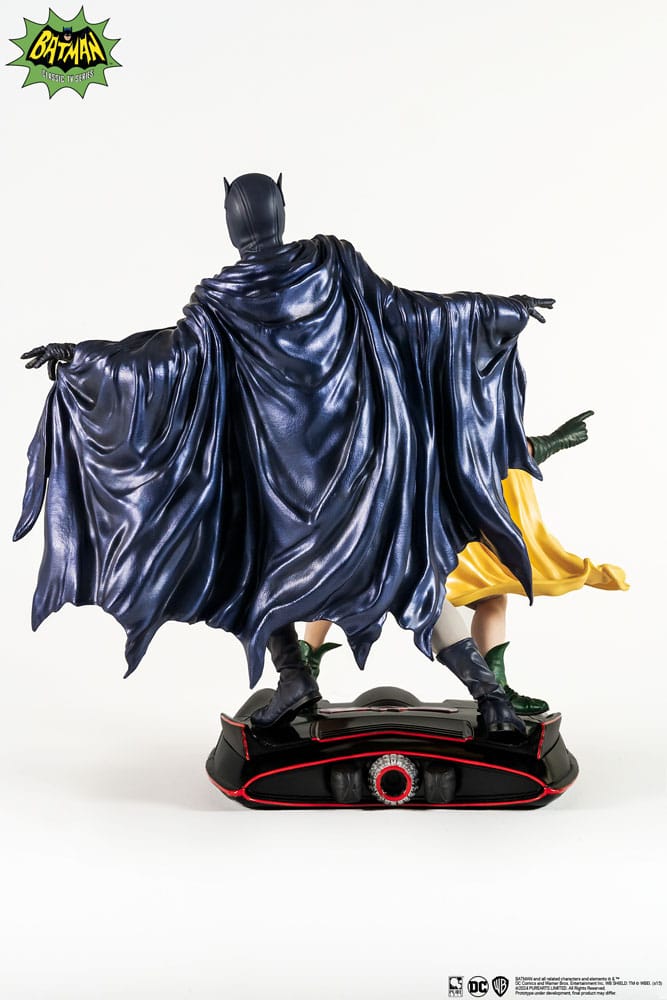 DC Comics Estatua PVC 1/8 Diorama Batman & Robin 1966 23 cm