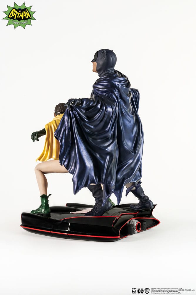DC Comics Estatua PVC 1/8 Diorama Batman & Robin 1966 23 cm