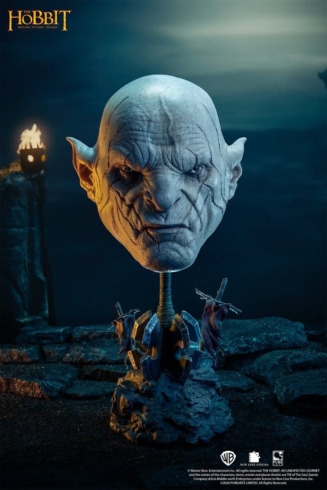 El Señor de los Anillos Réplica 1/1 Art Mask Azog 54 cm