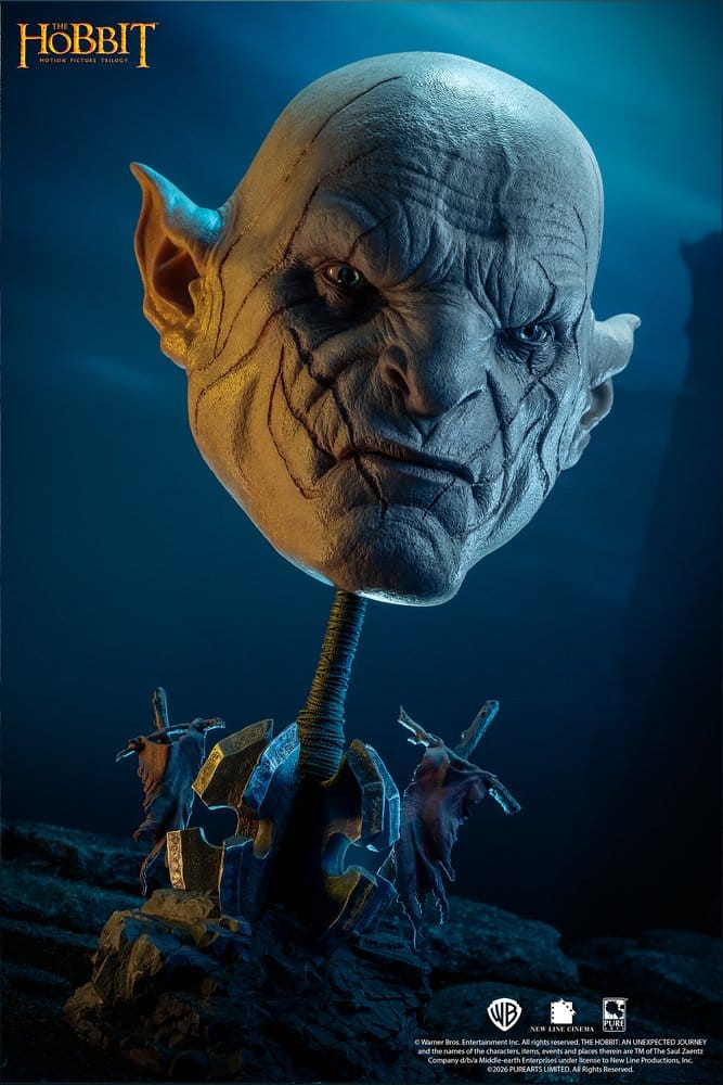 El Señor de los Anillos Réplica 1/1 Art Mask Azog 54 cm