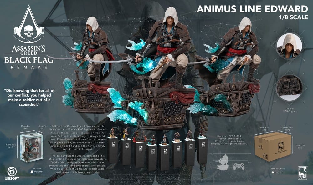 Assassin´s Creed Estatua 1/8 Animus Edward