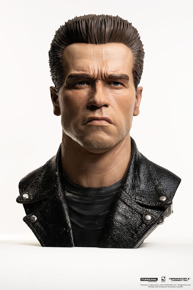 Terminator Replik 1/1 T-800 Model 101 Art Mask Painted Standard Version 46 cm - Z POP Toys