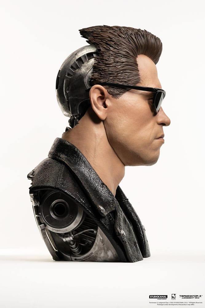 Terminator Replik 1/1 T-800 Model 101 Art Mask Painted Standard Version 46 cm - Z POP Toys