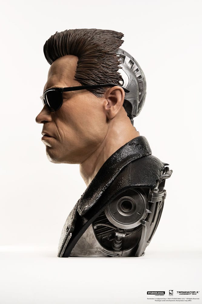 Terminator Replik 1/1 T-800 Model 101 Art Mask Painted Standard Version 46 cm - Z POP Toys