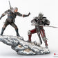 The Witcher 3: Wild Hunt Estatua 1/6 Diorama Geralt vs Eredin 50 cm - Z POP Toys