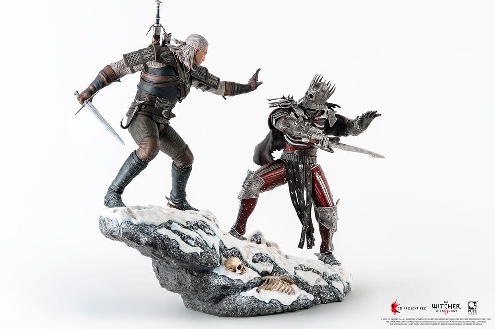 The Witcher 3: Wild Hunt Estatua 1/6 Diorama Geralt vs Eredin 50 cm - Z POP Toys