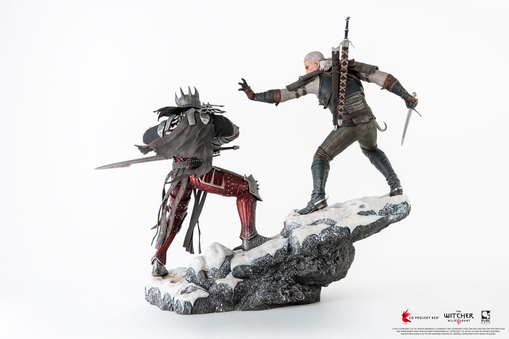 The Witcher 3: Wild Hunt Estatua 1/6 Diorama Geralt vs Eredin 50 cm - Z POP Toys