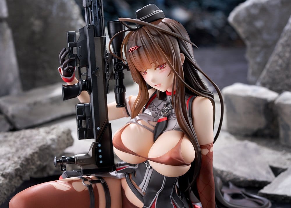 Girls' Frontline Figura PVC 1/7 Gd DSR-50 Heavy Damage Ver. 24 cm