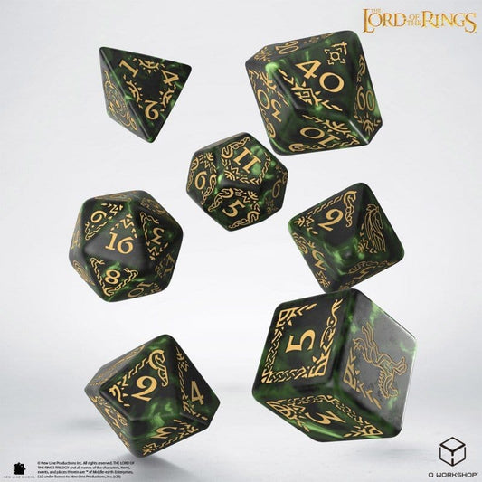 El Señor de los Anillos Set de 7 Dados Rohan