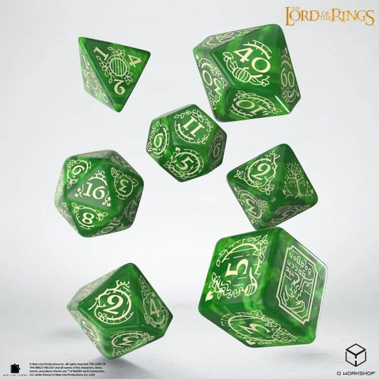 El Señor de los Anillos Set de 7 Dados La Comarca
