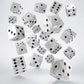Q Workshop Pack de Dados Full Pack D6 Pearl  (20)