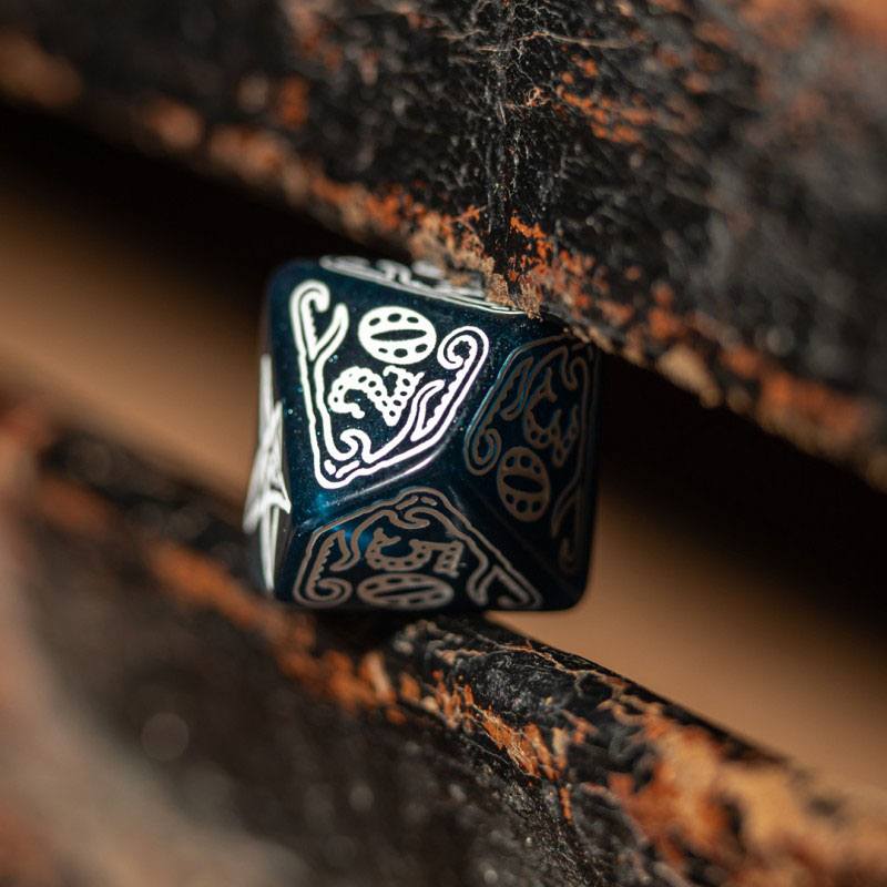 Call of Cthulhu Pack de Dados Abyssal & White (7)