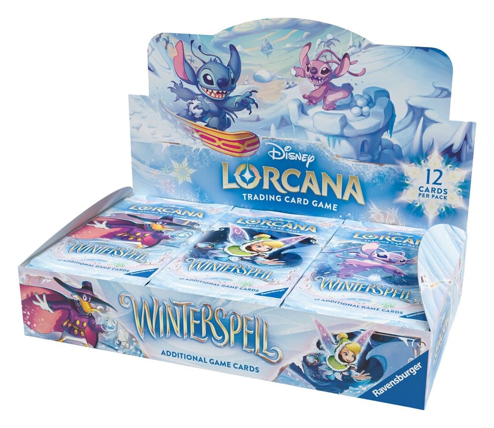 Disney Lorcana TCG Winterspell caja de sobres Expositor (24) *Edición Inglés*