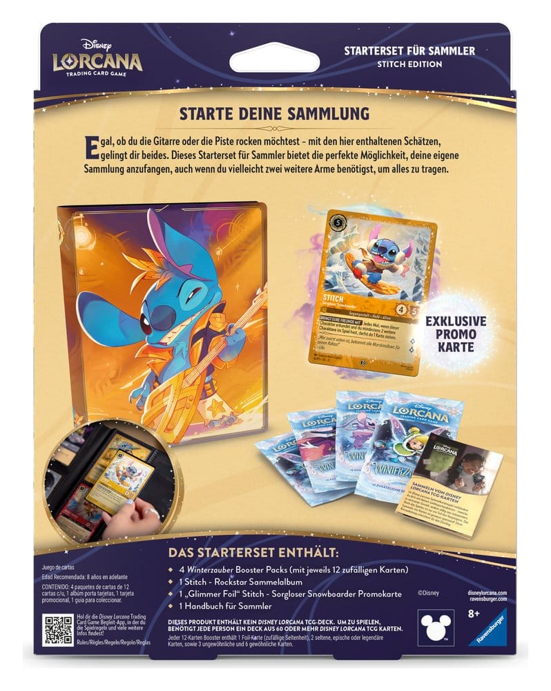 Disney Lorcana TCG Collection Starter Set Stitch Edition *Edición Alemana*
