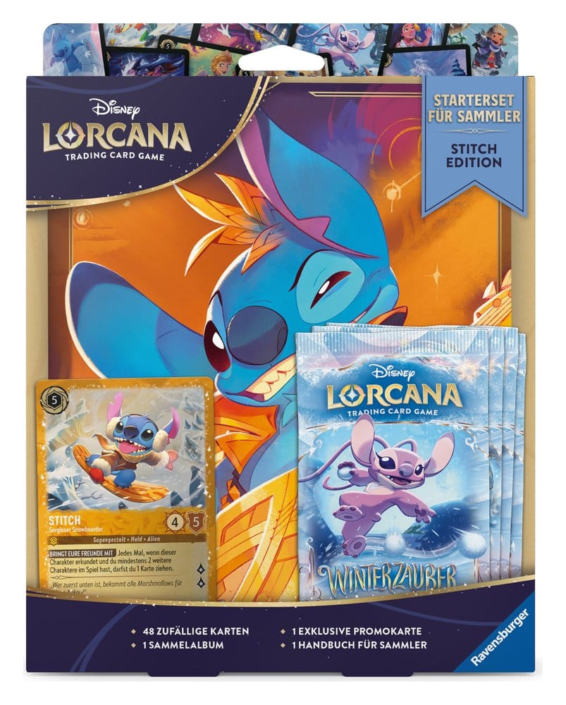 Disney Lorcana TCG Collection Starter Set Stitch Edition *Edición Alemana*