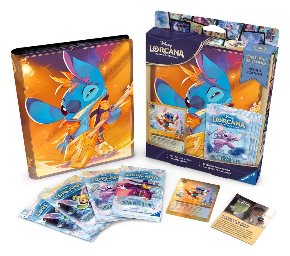 Disney Lorcana TCG Collection Starter Set Stitch Edition *Edición Alemana*
