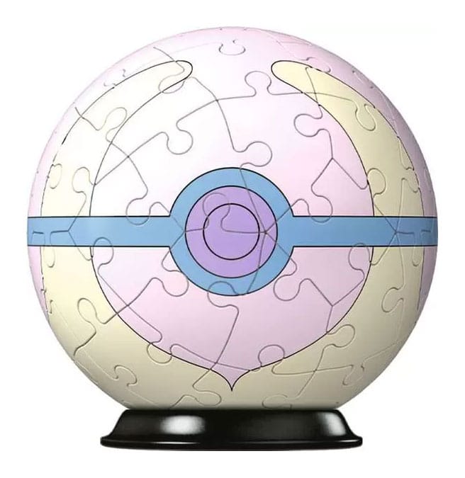 Pokémon Puzzle 3D Pokéballs: Sana Ball (55 piezas) - Z POP Toys