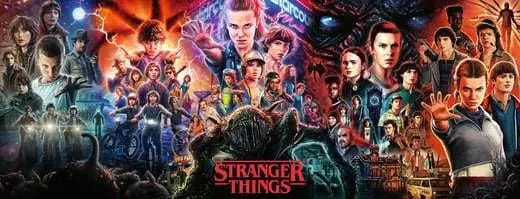 Stranger Things Puzzle See You On The Other Side (Panorama) (1000 piezas)