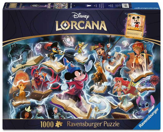 Disney Lorcana Puzzle Glimmers of the Realm: Steel (1000 piezas)