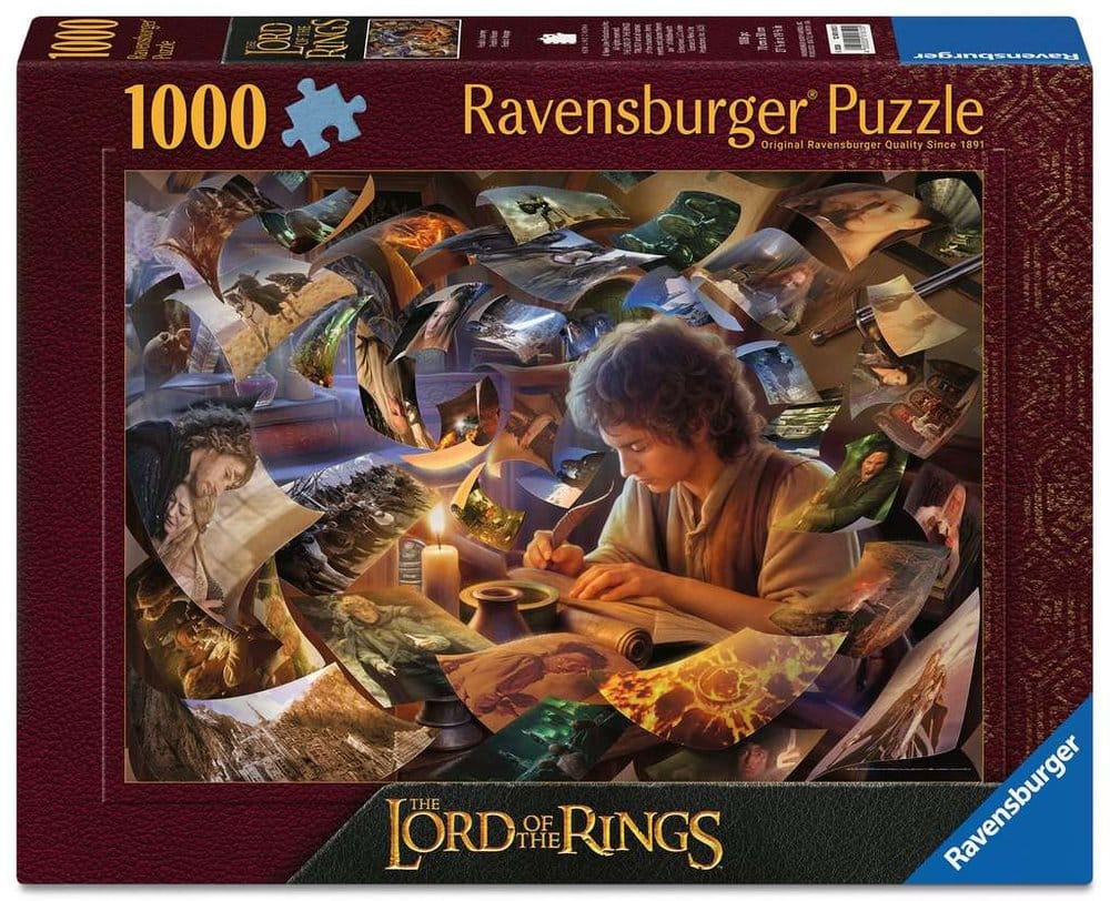 El Señor de los Anillos Puzzle El Viaje de Frodo (1000 Piezas)