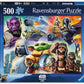 The Mandalorian y Grogu Puzzle (500 Piezas)