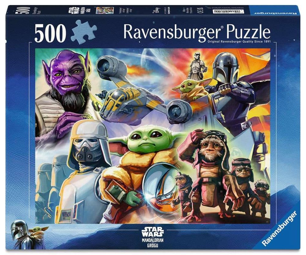 The Mandalorian y Grogu Puzzle (500 Piezas)