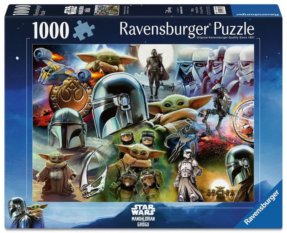 The Mandalorian y Grogu Puzzle (1000 Piezas)