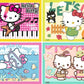 Hello Kitty Pack de 4 Puzzles ¡Vamos, Hello Kitty! (4x100 Piezas)