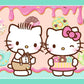 Hello Kitty Pack de 4 Puzzles ¡Vamos, Hello Kitty! (4x100 Piezas)