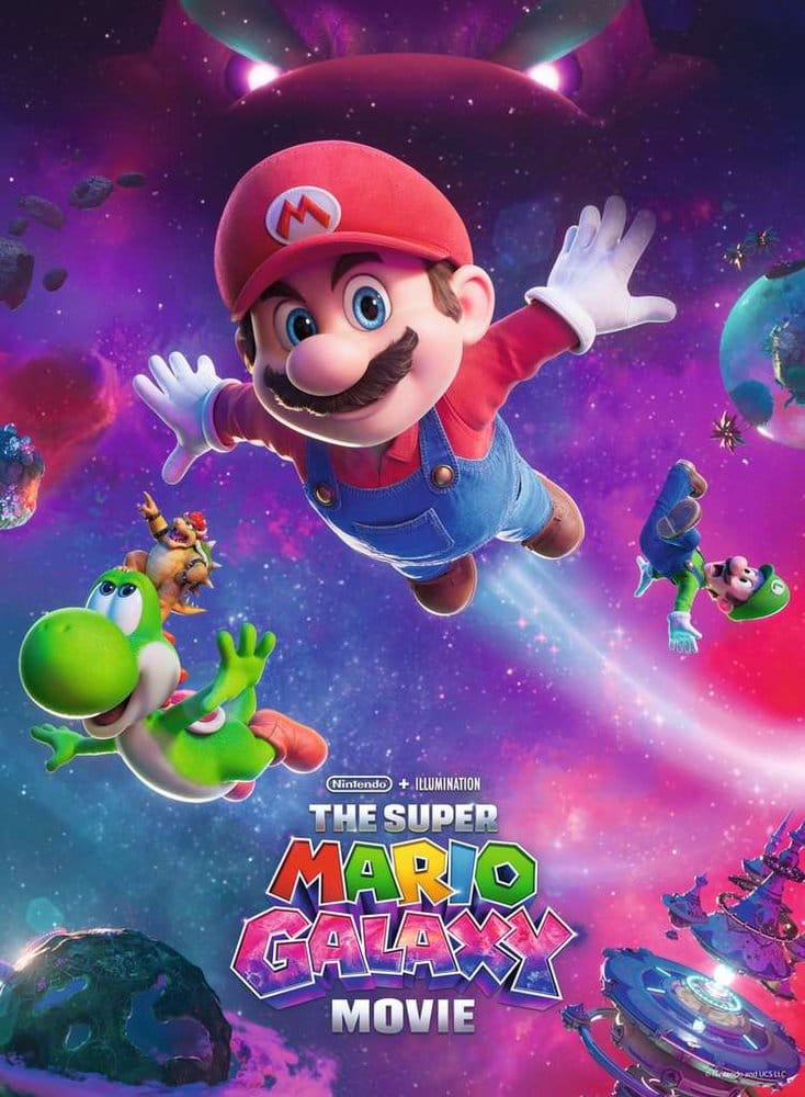 Super Mario Galaxy: la película Puzzle para niños (300 Piezas XXL)