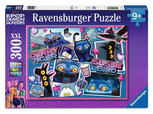 KPop Demon Hunters Puzzle para niños Derpy & Sussie (300 Piezas XXL)