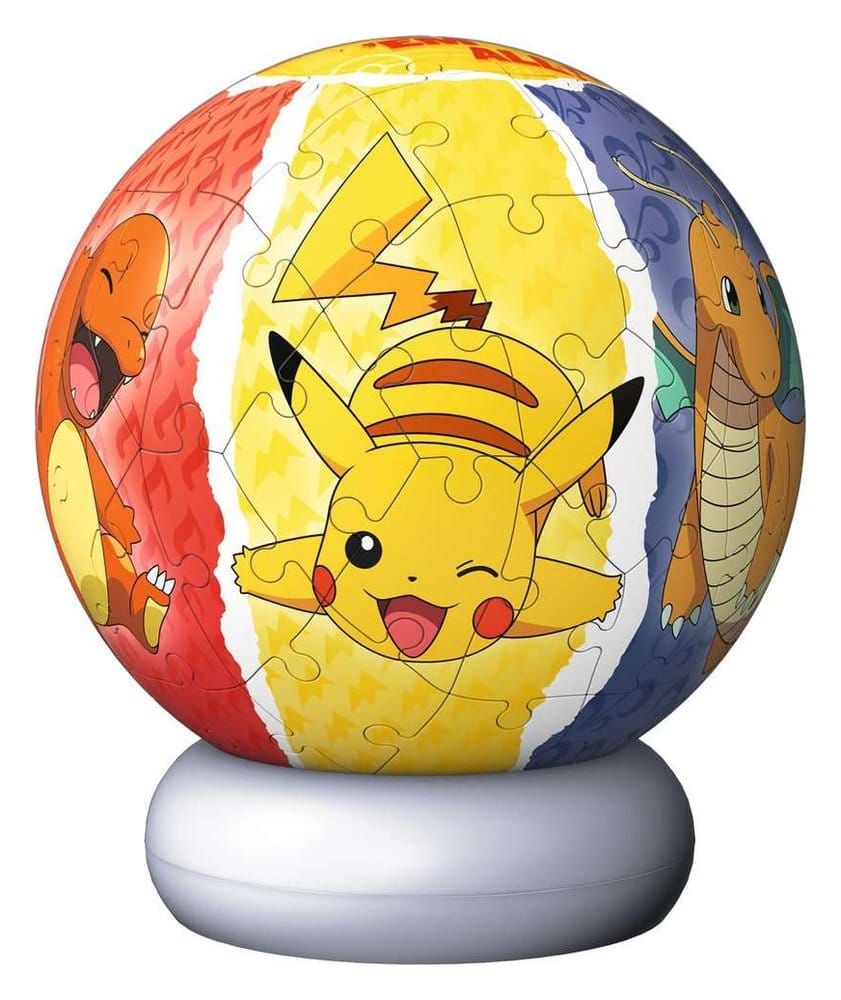Pokémon 3D Puzzle Ball Luz de Noche (73 Piezas)