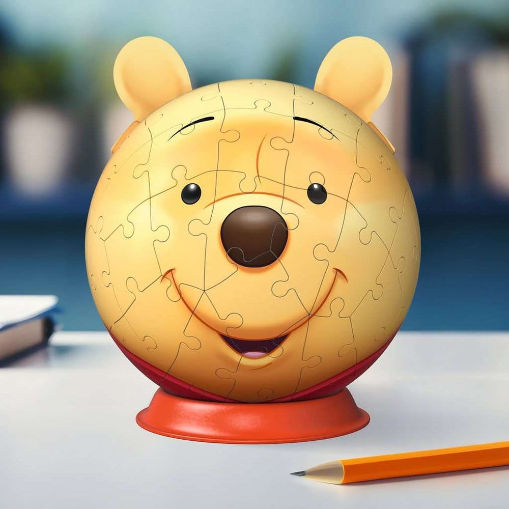Winnie the Pooh 3D Puzzle Ball con orejas (77 Piezas)