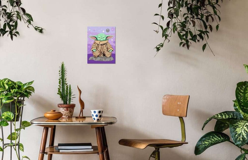 Star Wars: The Mandalorian CreArt Pintura por números Grogu meditando
